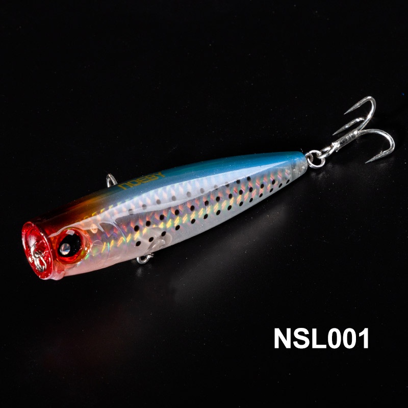 Noeby 105 Milímetros 24g Popper Iscas De Pesca Topwater Swimbait Isca