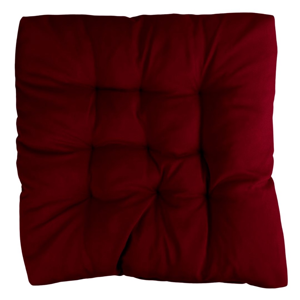 Almofada Vinho Decorativa Futon Assento Encosto Poltrona X Cm Sof