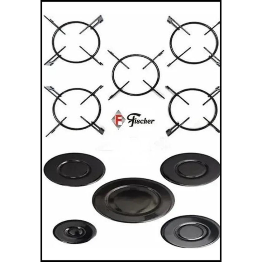 Tampinha Espalhador Grade Cooktop Fischer Bocas Shopee Brasil