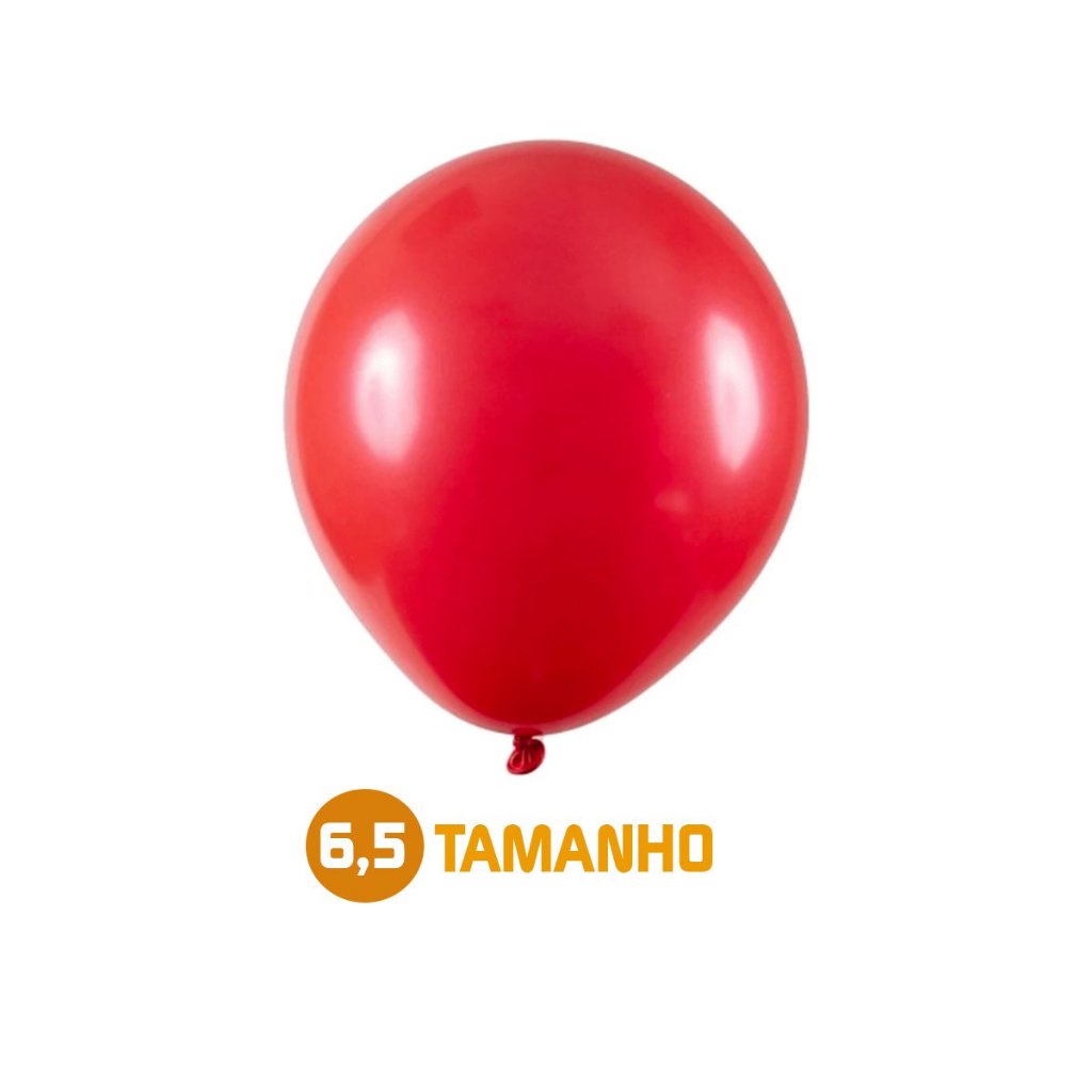 Balao Bexiga Liso Top X Vermelho Shopee Brasil