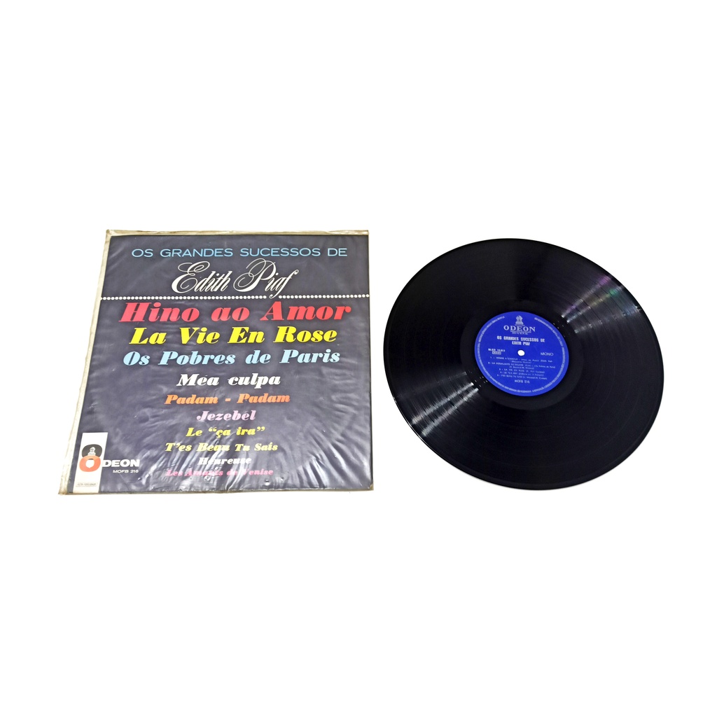 Lp Vinil Os Grandes Sucessos De Edith Piaf Shopee Brasil