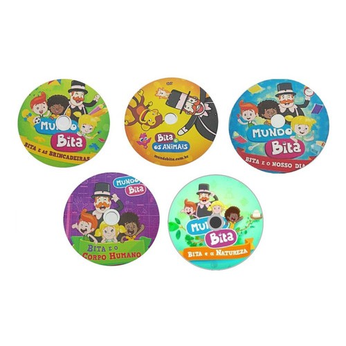 Kit Dvds Infantil 3 Palavrinhas 4 Dvd Mundo Bita 5 Dvds Shopee Brasil