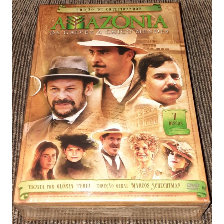 Box Amazonia De Galvez A Chico Mendes Originais Lacrado Shopee Brasil