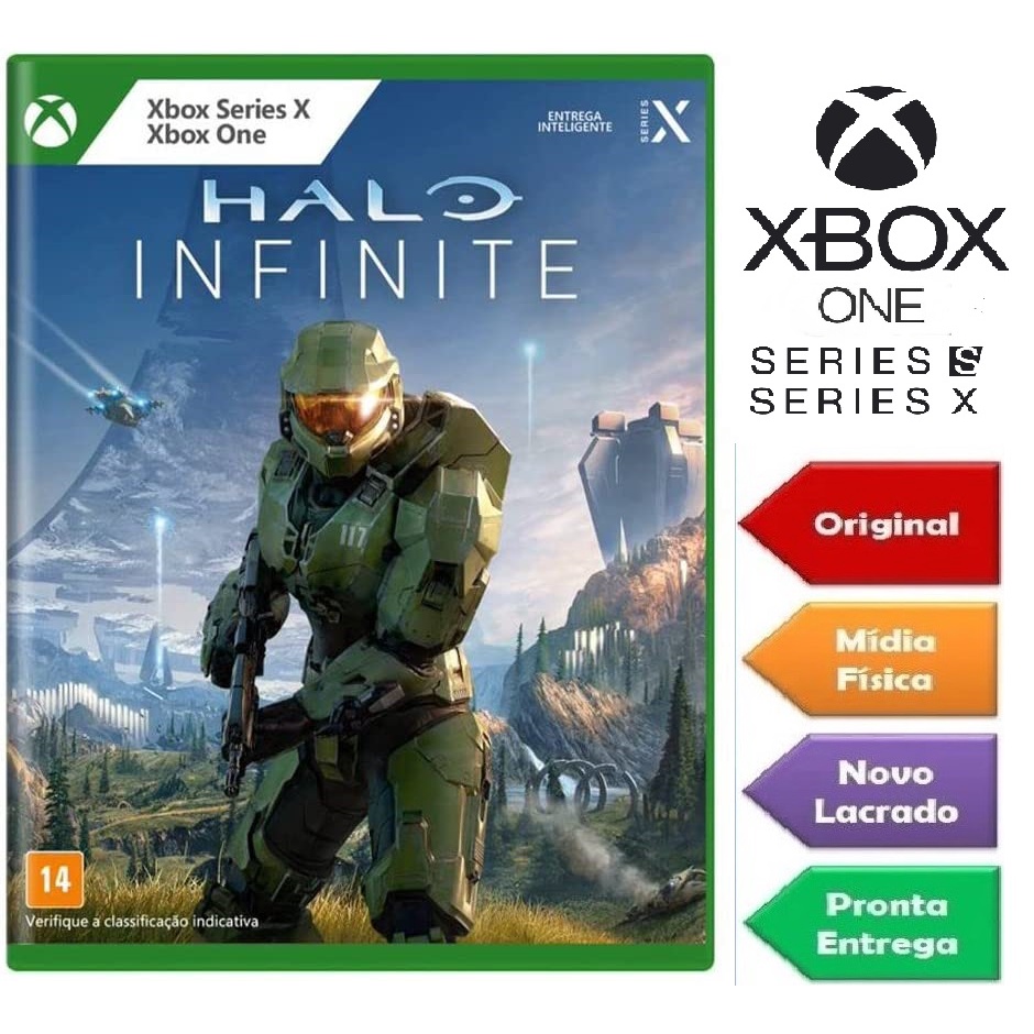 Halo Infinite Xbox One Series S X Novo E Lacrado Shopee Brasil