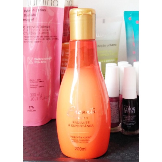 Creme Hidratante Avon Encanto Radiante e Espontânea 200ml Shopee Brasil