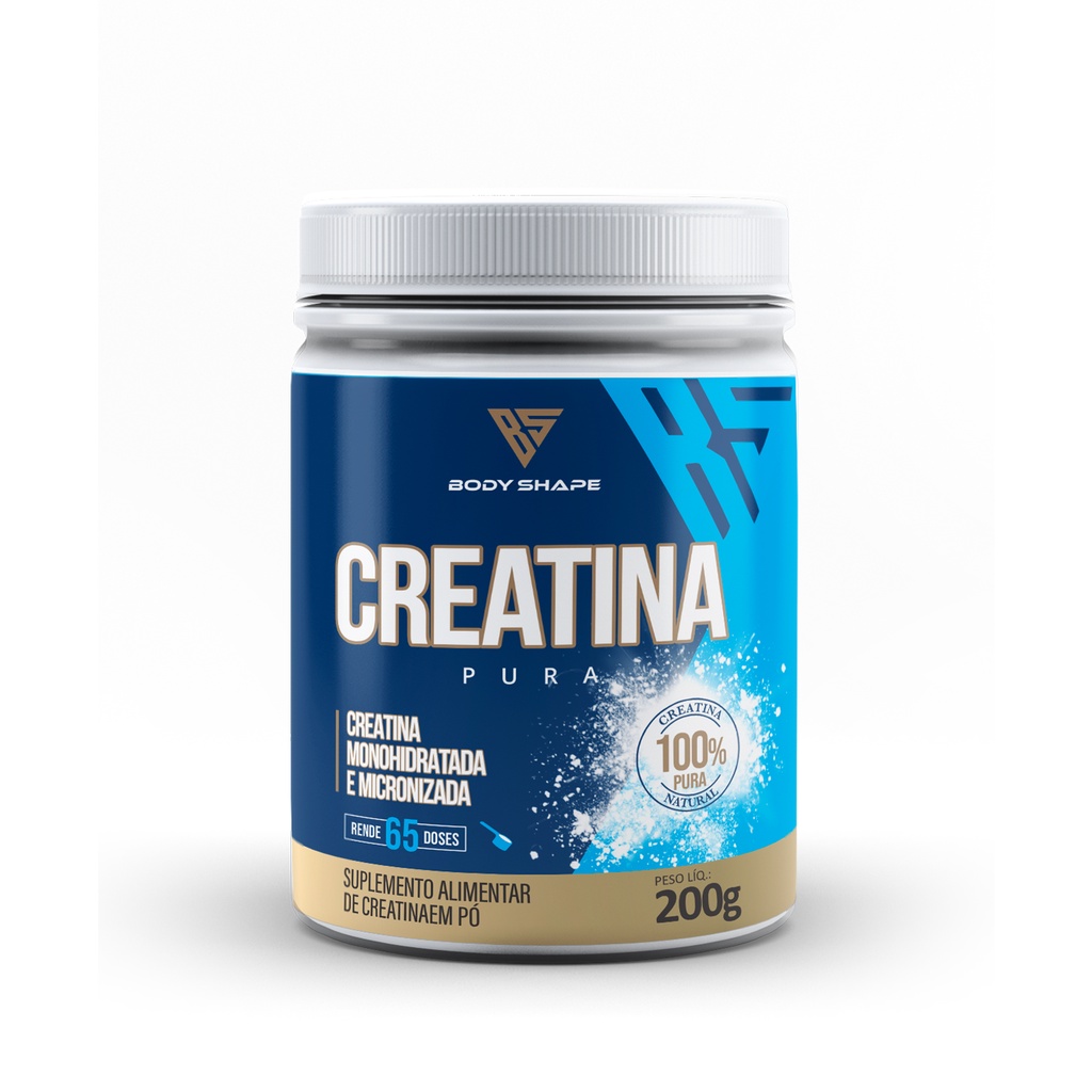 Creatina Pura 200g Bodyshape Shopee Brasil