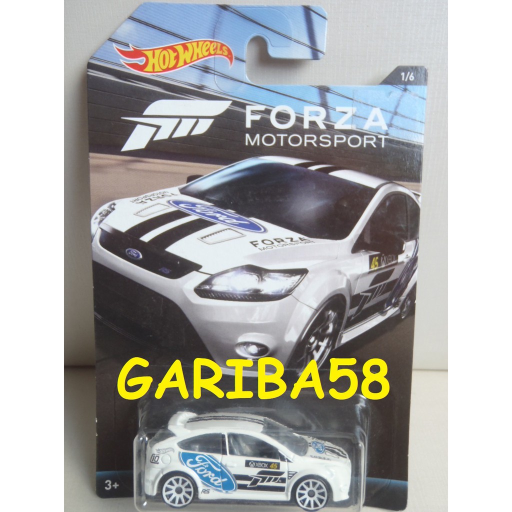 HOT WHEELS FORD FOCUS RS FORZA MOTORSPORT GARIBA Shopee Brasil