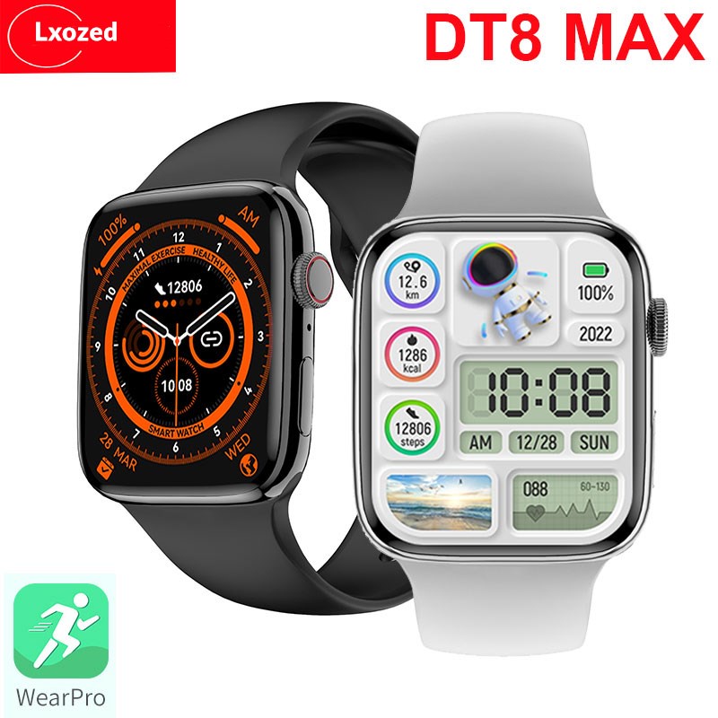 Original DT8 MAX Smart Watch Series 8 Men Women 2 0 INCH HD Screen NFC