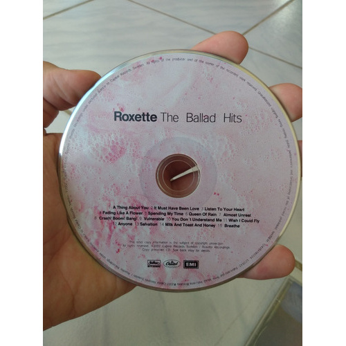 Cd Roxette The Ballad Hits Apenas Cd Sem Encarte Shopee Brasil