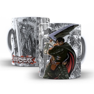 Caneca Berserk Guts Anime Berserk Porcelana Ml Shopee Brasil