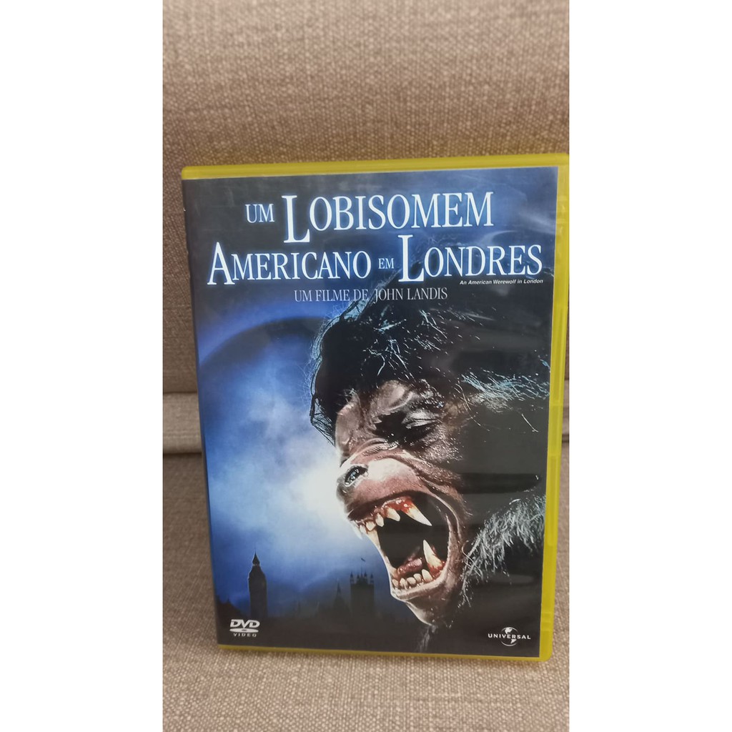 DVD Um Lobisomem Americano Em Londres John Landis Shopee Brasil