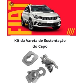 Kit De Sustenta O Da Vareta Do Cap Travas Fiat Argo Chronos Marea