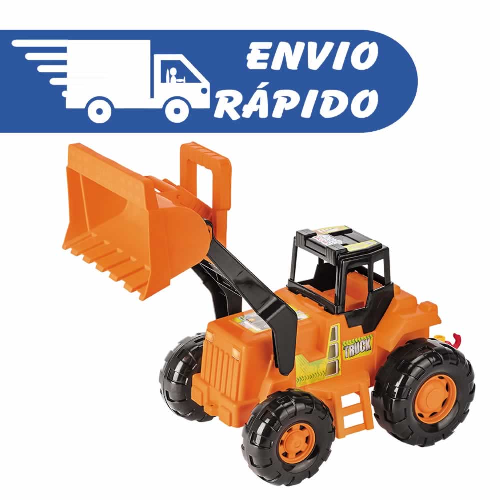 Brinquedo Trator Truck pá escavadeira carrinho Magic Toys Shopee Brasil