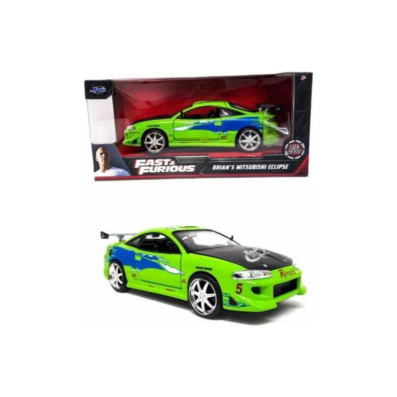 Miniatura Carrinho Velozes E Furiosos Mitsubishi Eclipse Cm Shopee