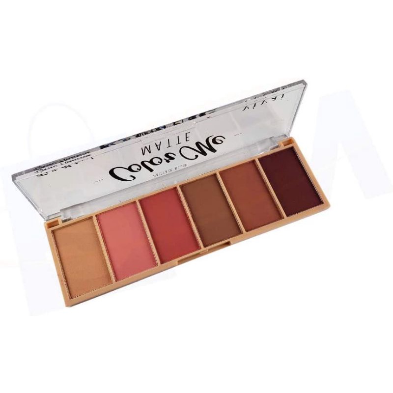 Paleta De Blush Color Me Matte Vivai Shopee Brasil