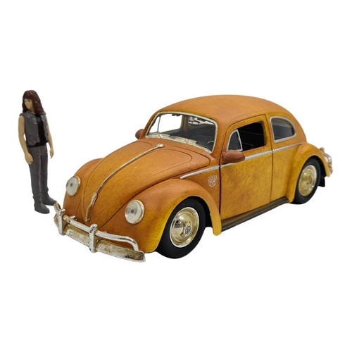 Miniatura Volkswagen Fusca Bumblebee Transfor C Boneco Shopee