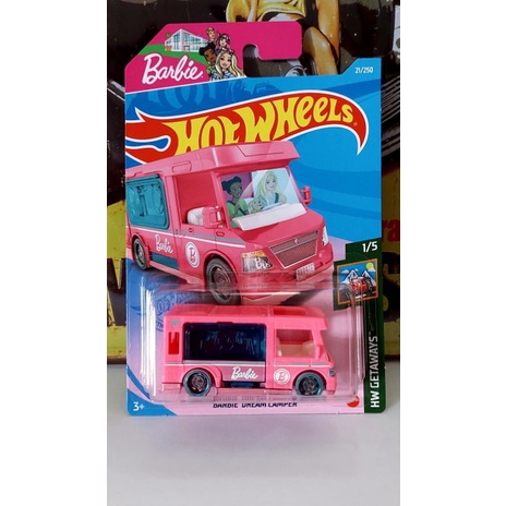Hot Wheels Barbie Dream Camper Shopee Brasil