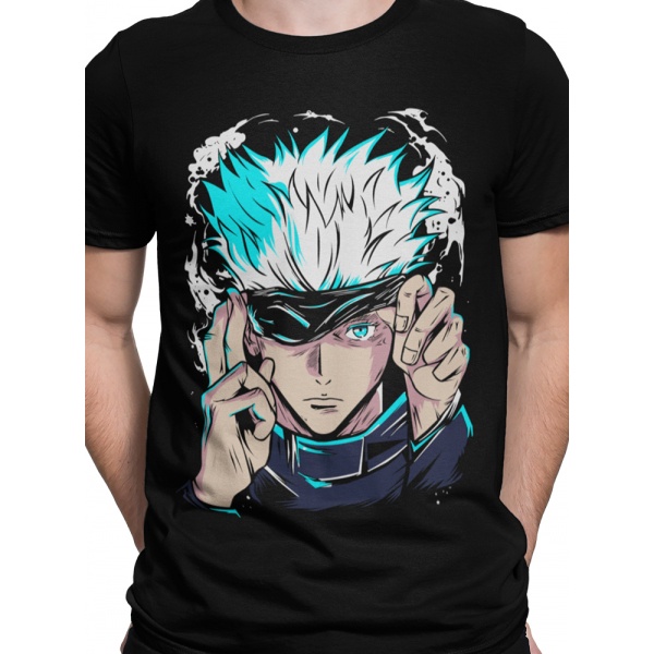 Camiseta Jujutsu Kaisen Satoru Gojo Shopee Brasil