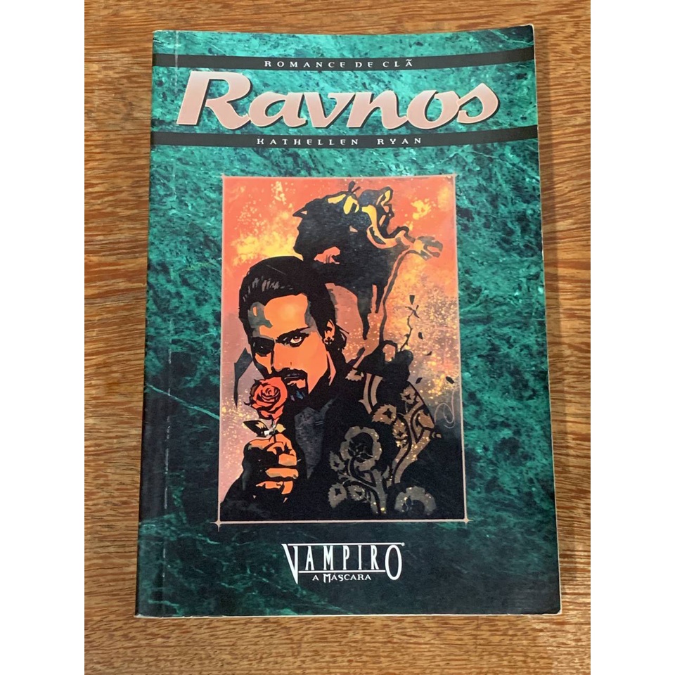 Livro Ravnos Romances de Clã Vampiro A Máscara 8 Shopee Brasil