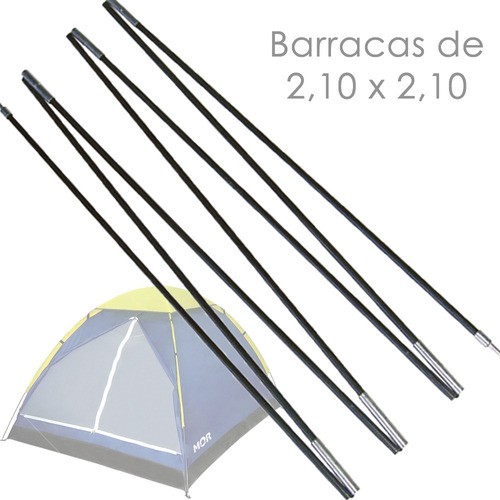 Varetas Para Barraca Modelo Iglu Pessoas Conjunto Completo Shopee