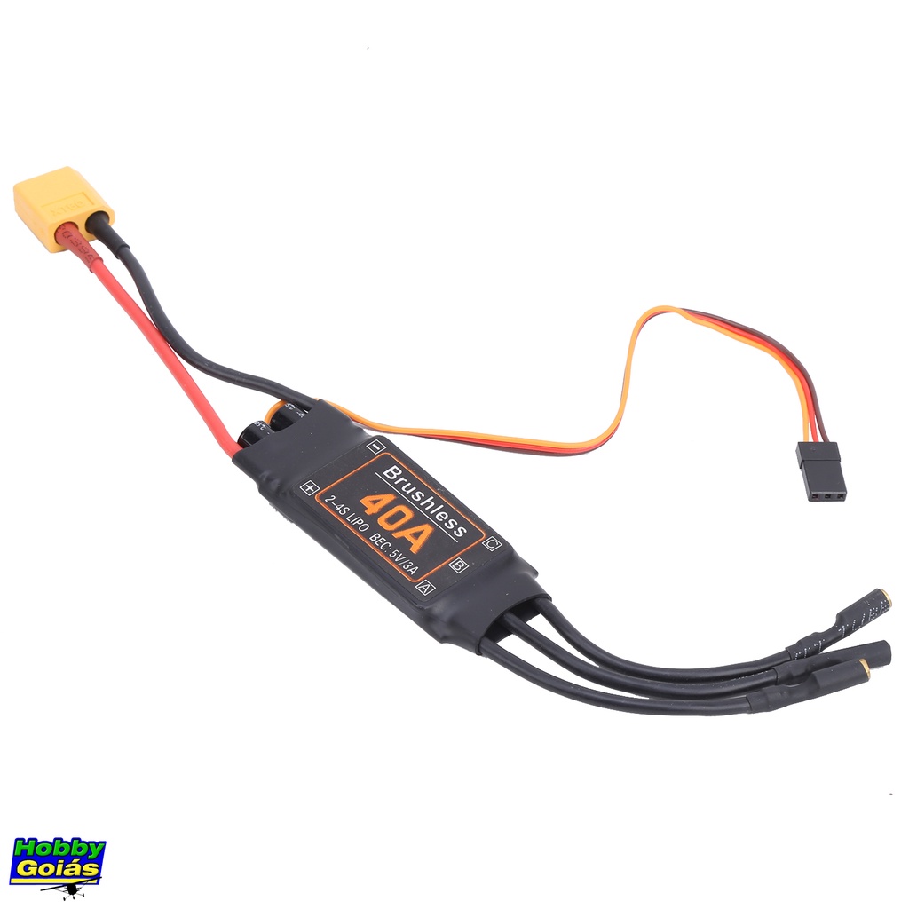 Esc A P Motor Brushless C Conectores Banana E Xt Soldados P