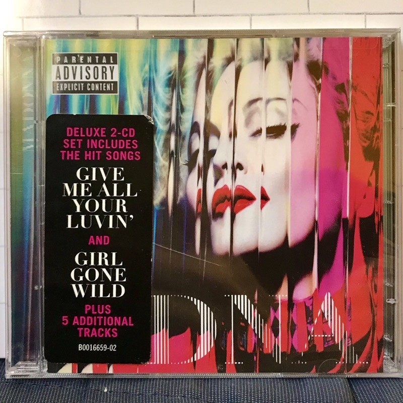 CD Madonna MDNA Importado Novo Lacrado de Fábrica 2012 Explict Made