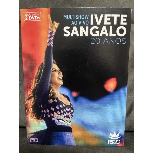 Dvd Duplo Ivete Sangalo Multishow Ao Vivo Anos Edi O Especial