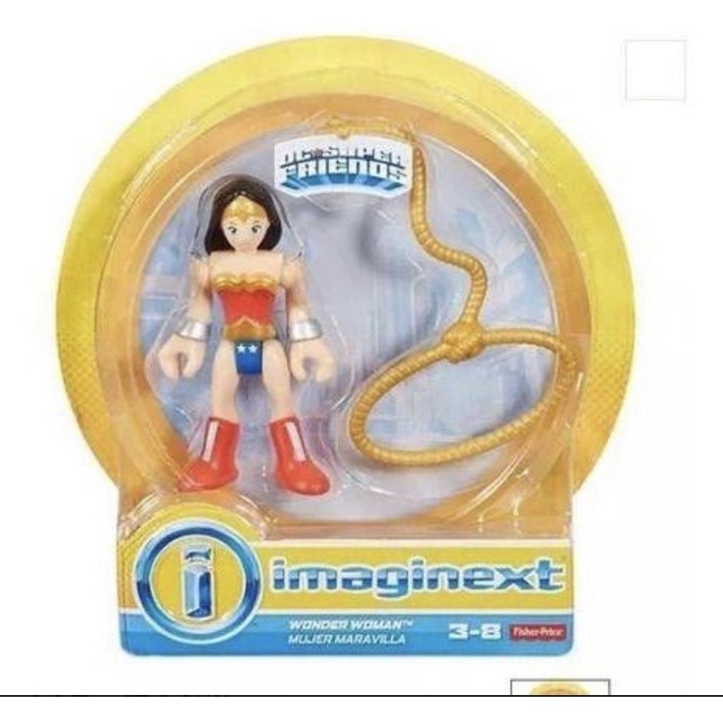 Boneca Mulher Maravilha Dc Super Friends Imaginext Shopee Brasil