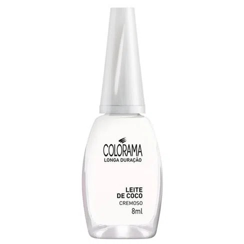 Esmalte Colorama Leite De Coco Cremoso Shopee Brasil