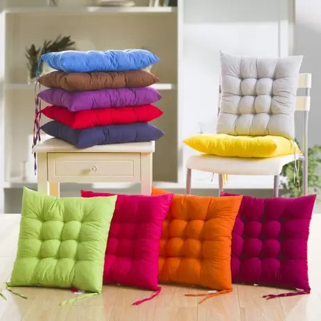 Almofadas Para Cadeira Futon Assento Decorativa Para Cadeiras Shopee