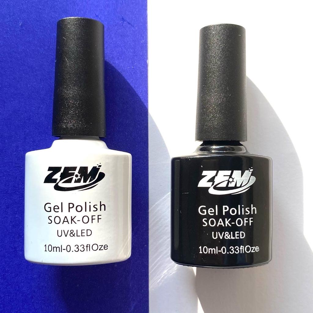 Esmalte Em Gel Zem Nail Led UV 10ml Kit C 05 Unidades Shopee Brasil