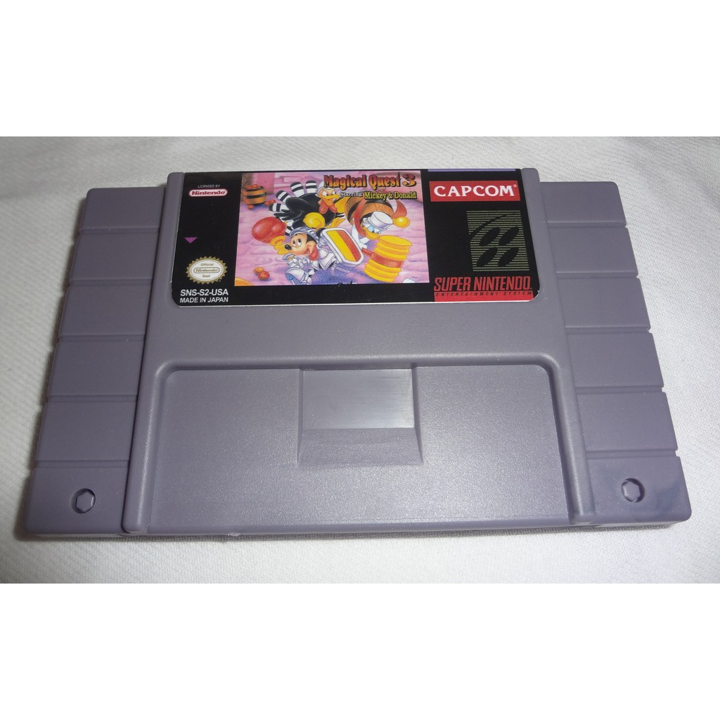 Magical Quest 3 Super Nintendo Paralelo Novo Shopee Brasil