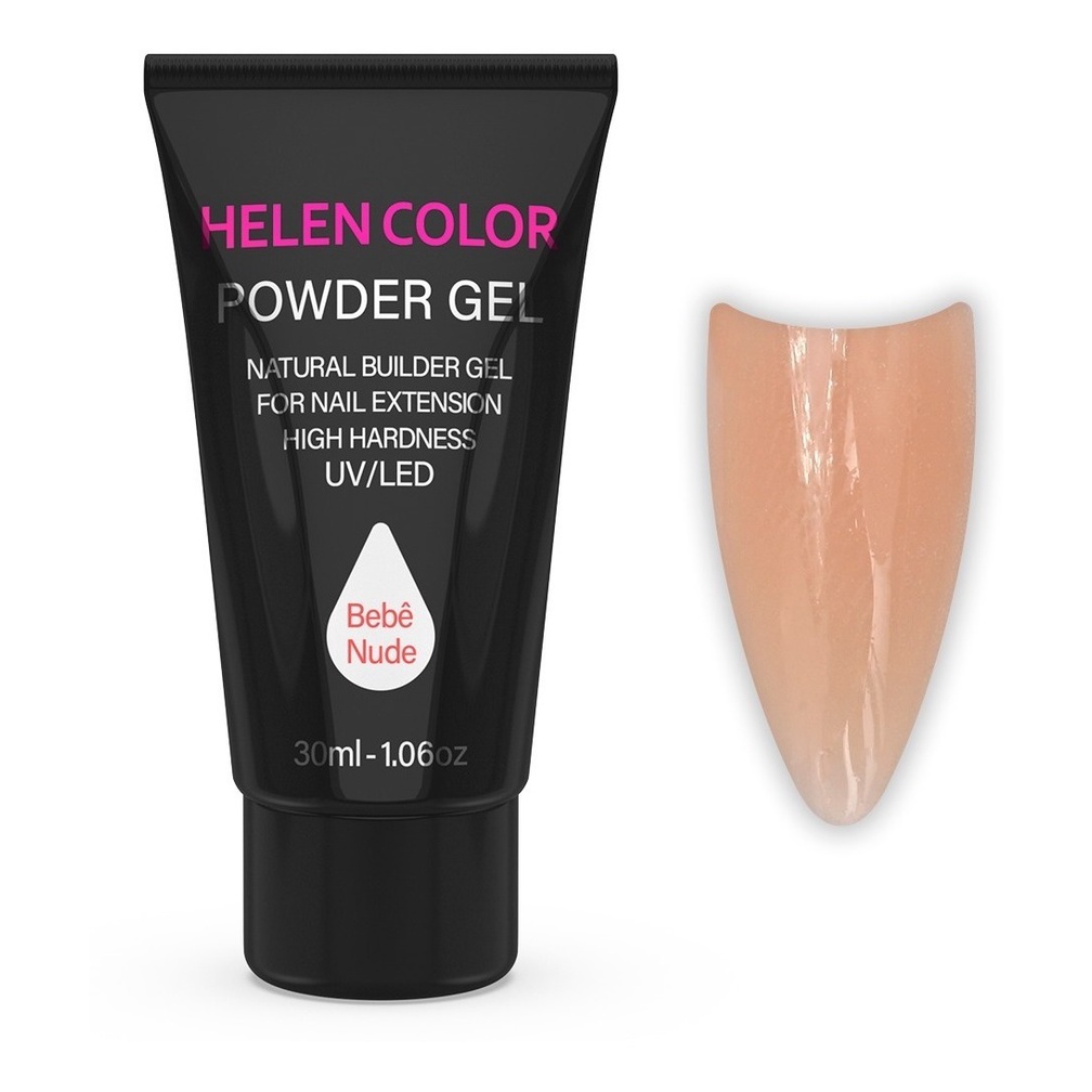 Powder Gel Pasta Acr Lica Helen Color Beb Nude Shopee Brasil