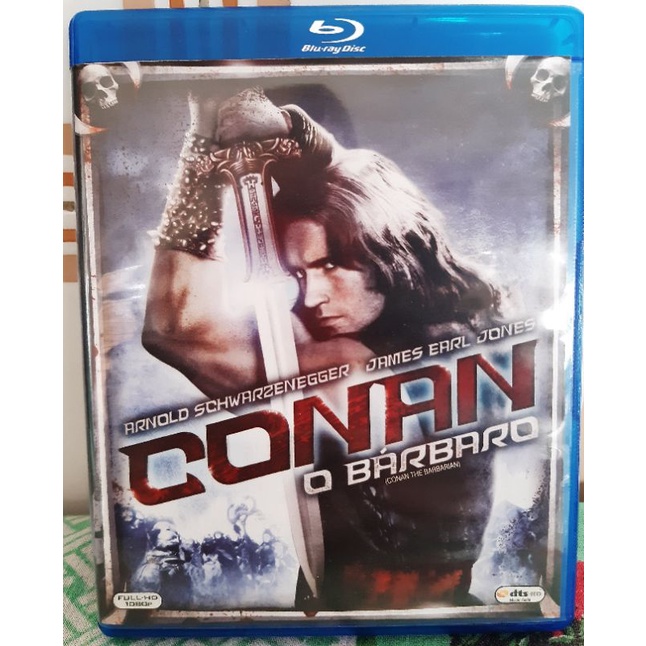 Blu Ray Conan O Bárbaro impecável Shopee Brasil