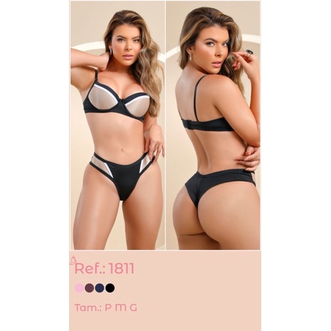 Conjunto De Lingerie Luxo Shopee Brasil