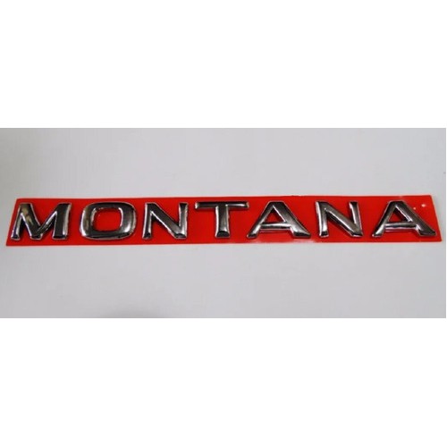 Emblema Montana Letreiro Cromado Linha Chevrolet A Shopee