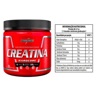 Creatina 300g Pura Monohidratada Creatine Hardcore 150g