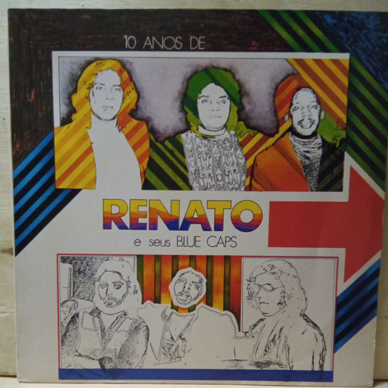 10 Anos De Renato E Seus Blue Caps LP Shopee Brasil