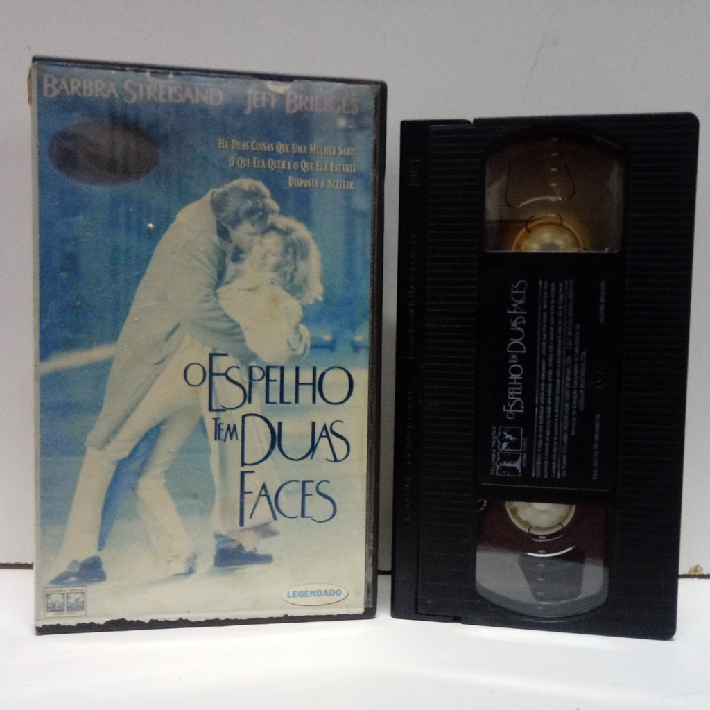 Fita Vhs Filme O Espelho De Duas Faces Barbra Streisand Leg Fv422