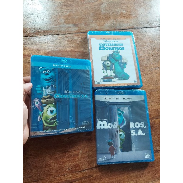 Cole O Blu Ray Monstros S A E Universidade Monstros Disney Pixar