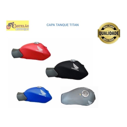 Kit Capa Tanque Moto Honda Titan Start Shopee Brasil