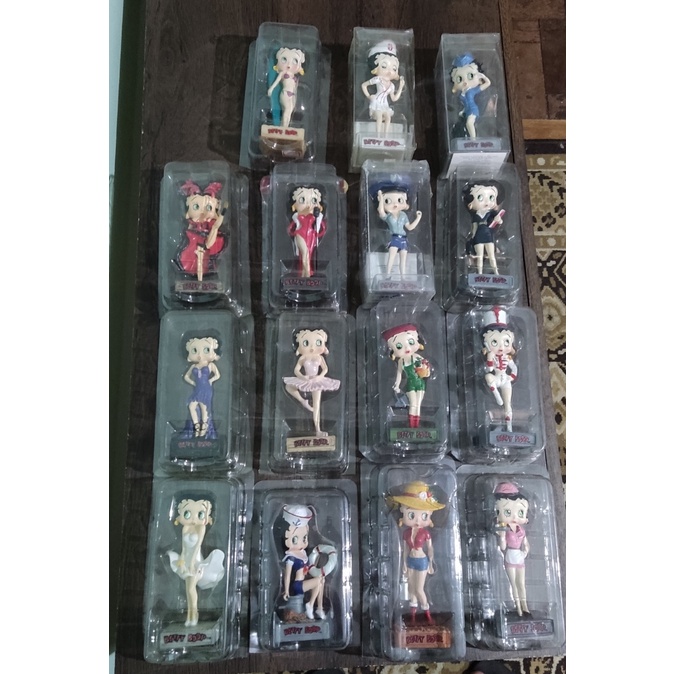 Kit C 15 Bonecas Betty Boop Ed Salvat Shopee Brasil