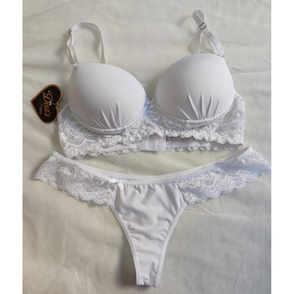 Conjunto Lingerie Bojo Calcinha e Sutiã Dira s Shopee Brasil
