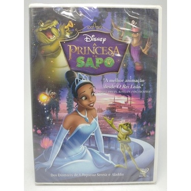 Dvd Filme A Princesa E O Sapo Disney Original E Lacrad Shopee