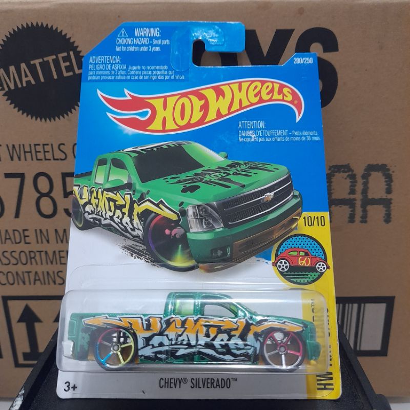 Hot Wheels Chevy Silverado Shopee Brasil