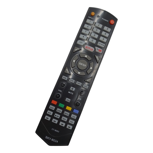 Controle Remoto Semp Toshiba Led Smart Netflix Youtube Ct L