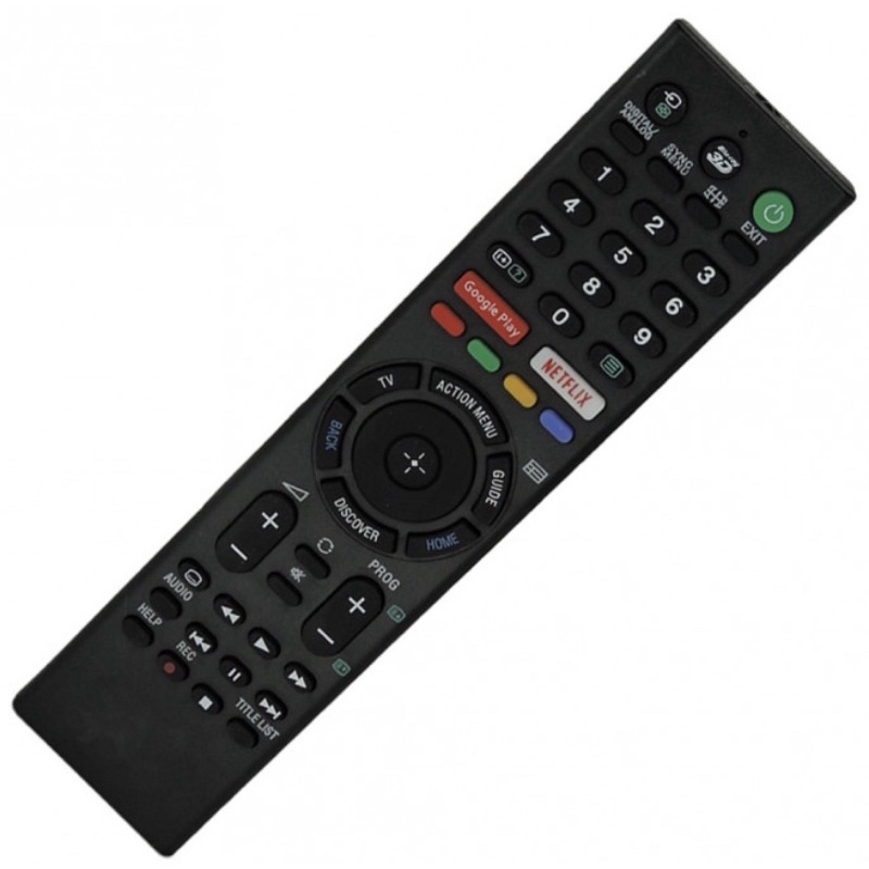 Controle Remoto Tv Led Sony Smart Netflix E Google Play Rmt Tz A