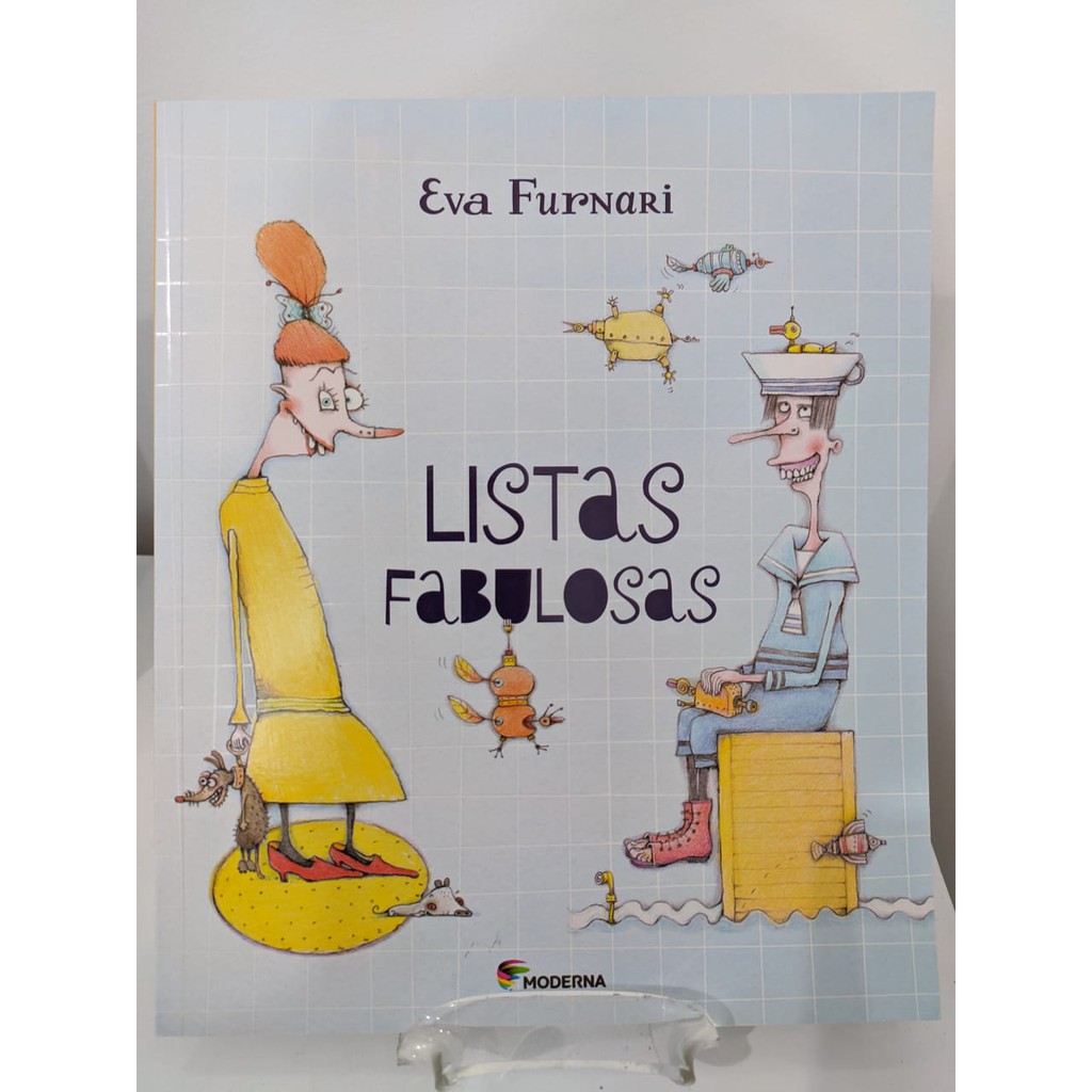 Livro Listas Fabulosas Eva Furnari NOVO Shopee Brasil