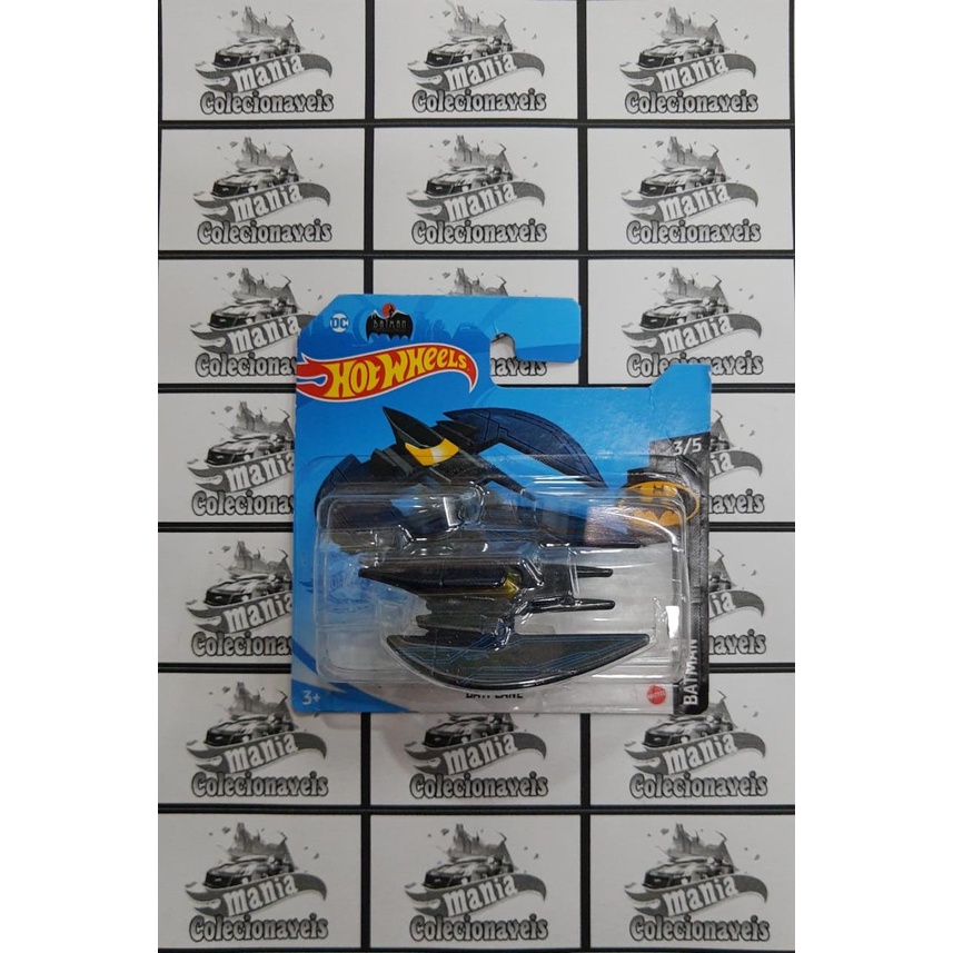 Hot Wheels Batplane Batman Shopee Brasil