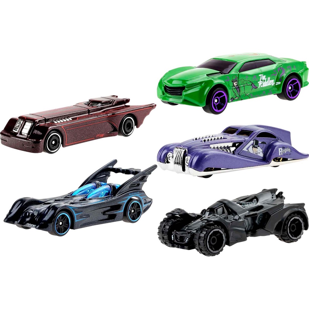 Hot Wheels Set Miniaturas Batman Lote D HDG Shopee Brasil